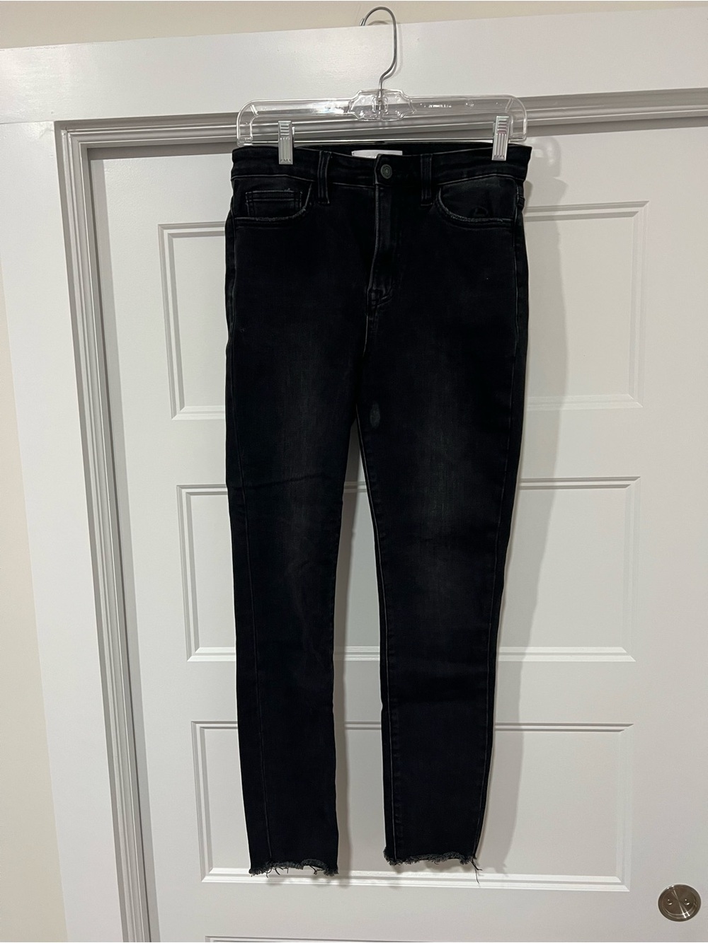 Women's Black Skinny High-Rise Jeans